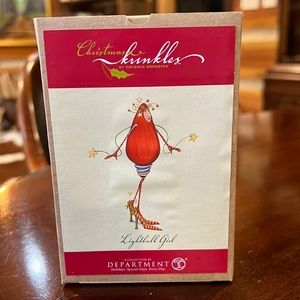 Christmas Krinkles Ornament by Patience Brewster